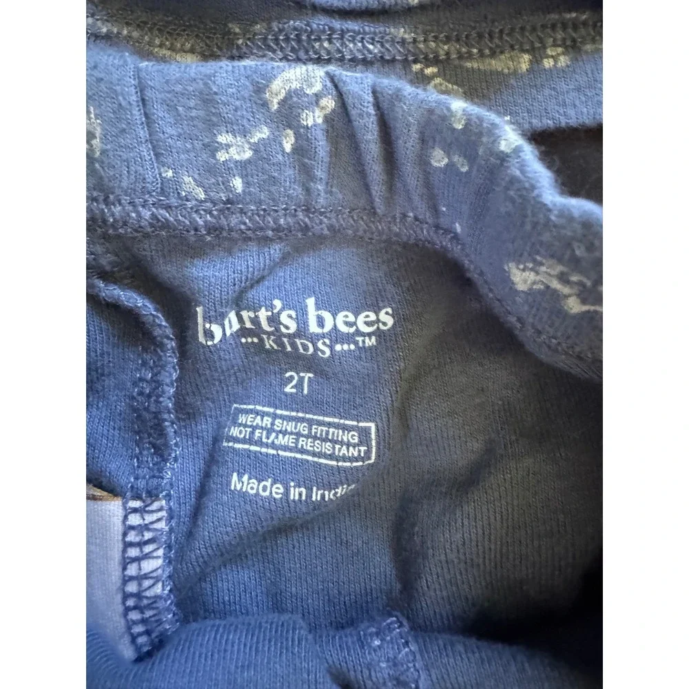 Toddler Boys 2T Clothes Bundle Bluey Burts Bees Lulu + Roo Pajamas Hoodie‎ 5pc